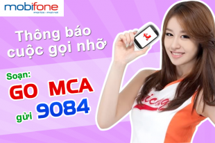 Cách cài đặt đăng ký dịch vụ thông báo cuộc gọi nhỡ MCA Mobifone