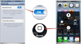Việc dùng phím Home ảo trên iPhone, iPad và những vấn đề tranh cãi