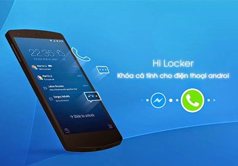 Ứng dụng Hi Locker:  Khóa cá tính màn hình cho điện thoại android
