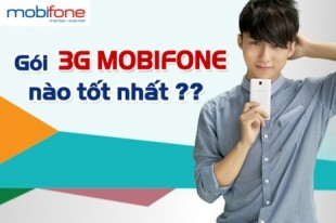 Dịch vụ 3G Mobifone nên dùng gói 3G nào tốt nhất