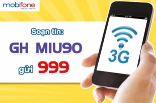 Hướng dẫn cách gia hạn gói cước 3G Mobifone