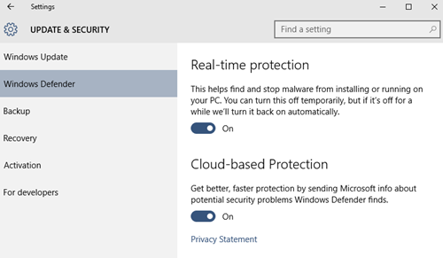 Biện pháp bảo mật thiết bị trên Windows 10