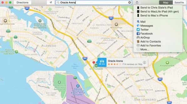 Hướng dẫn cách gửi bản đồ đến iPhone