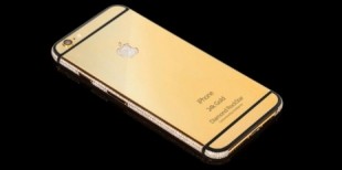 Lộ diện iPhone 6S mạ vàng, dát kim cương cực hoành tráng
