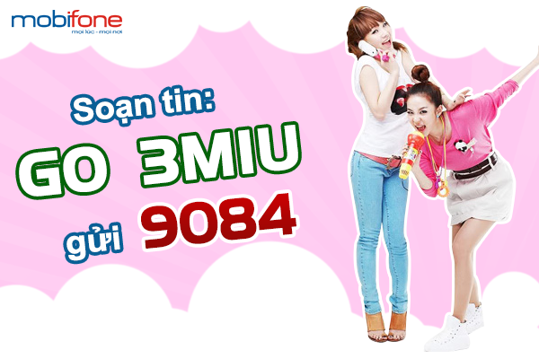 Gói cước 3MIU Mobifone