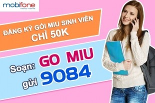 Hướng dẫn cách đăng ký 3G Mobifone sim sinh viên miễn phí