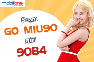 Gói MIU90 Mobifone là gói cước gì, bao nhiêu MB, đăng ký thế nào?