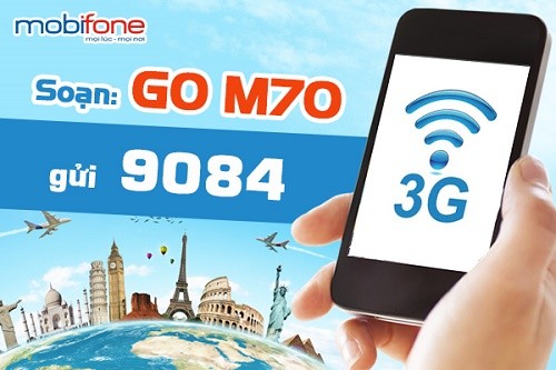 Cú pháp đăng ký gói M70 Mobifone