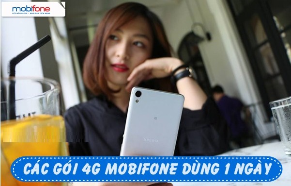 Hướng dẫn cách đăng ký cài đặt các gói cước 4G Mobifone 1 ngày