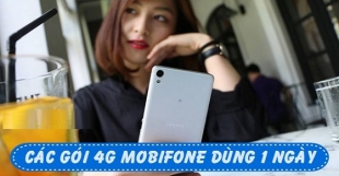 Hướng dẫn cách đăng ký cài đặt các gói cước 4G Mobifone 1 ngày